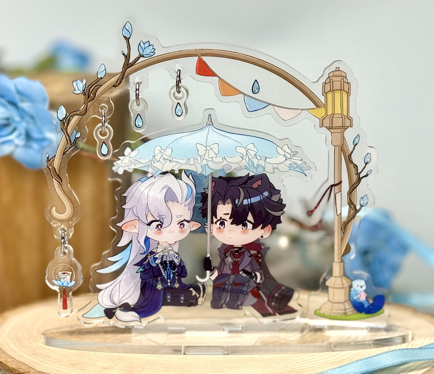 Wriolette Rain Standee